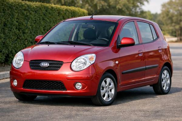 Kia Picanto (SA) 1.1 l / 75 hp / 2006 / 2007 : Specs, fuel economy, and real-world consumption
