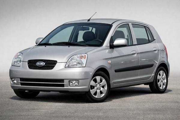 Kia Picanto (SA) G4HE / 1.0 l / 60 hp / 2004 / 2005 / 2006 / 2007 : Specs, dimensions, and cargo space
