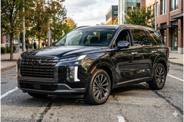 2023–2025 Hyundai Palisade LX2 PE HTRAC AWD 3.8 V6 specs, towing, fuel economy, reliability, recalls, maintenance, and rivals.