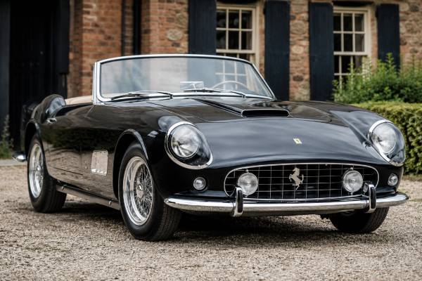 Ferrari 250 GT Cabriolet Pinin Farina Series I (Tipo 508C) specs, 3.0L Colombo V12, 240 hp, chassis details, history, values, and design.