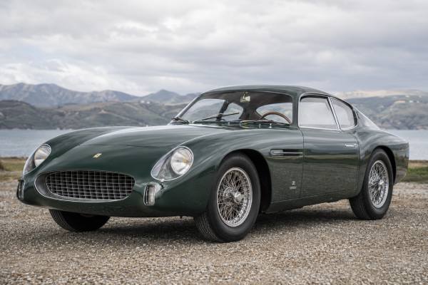 Ferrari 250 GT LWB Berlinetta Zagato Tipo 508B specs, 240 hp Colombo V12 details, chassis history, Zagato design, and collector insights.