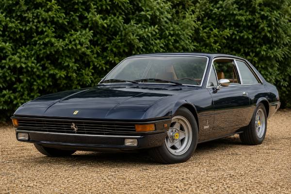 Ferrari 365 GT4 2+2 specs, 4.4L Colombo V12 with 340 hp, six Weber carburetors, 5-speed manual, engineering details and maintenance guide.