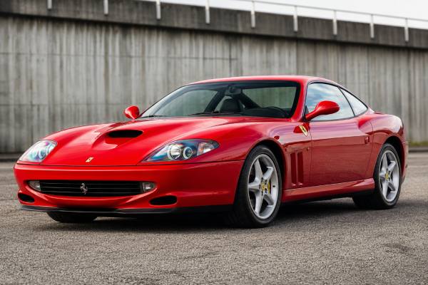Ferrari 550 Maranello F133 specs, 485 hp 5.5L V12, 6-speed manual transaxle, performance, maintenance insights, and collector market value.