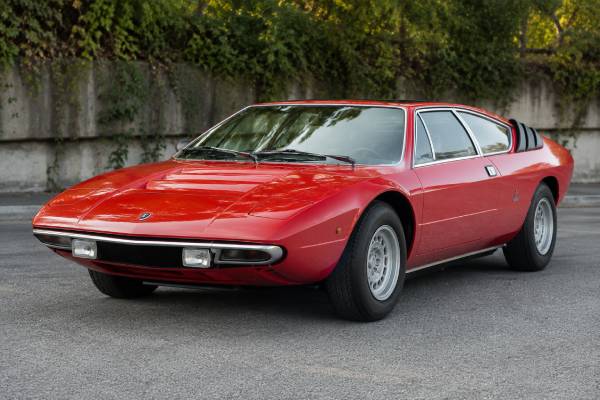 Lamborghini Urraco P111 specs: Tipo 111 2.5L V8, 180 hp, U.S.-market details, rarity, restoration risks, and buying tips.