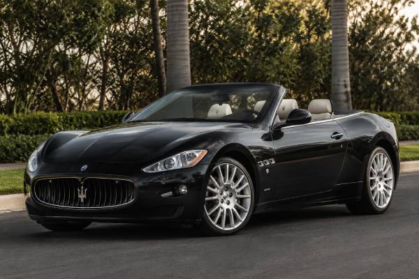 Maserati GranCabrio M145 450 hp specs, V8 performance, comfort-focused chassis, roof and service needs, ownership costs, and buying advice.