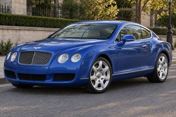 Bentley Continental GT specs: 552 hp from a 6.0L W12, with 650 Nm, 6-speed automatic, all-wheel drive and 318 km/h top speed.