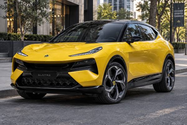 Lotus Eletre 600 GT SE Type 132 specs: 112 kWh battery, 603 hp, 710 Nm torque, AWD, 4.15-sec 0–100 km/h, 350 kW DC charging, and 250 km/h top speed.