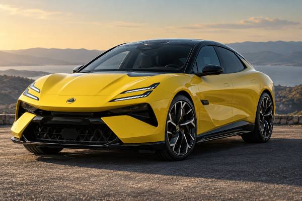 Lotus Emeya 900 Executive Edition Type 133 specs: 102 kWh battery, 905 hp, 985 Nm torque, AWD, 2.8-sec 0–100 km/h, 480 km CLTC range, and 256 km/h top speed.