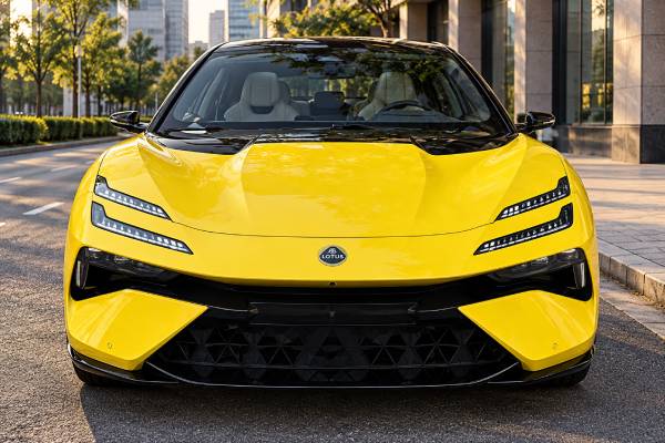 Lotus Emeya 900 Type 133 specs: 905 hp, 102 kWh battery, 2.8-sec 0–100 km/h, 256 km/h top speed, and AWD.